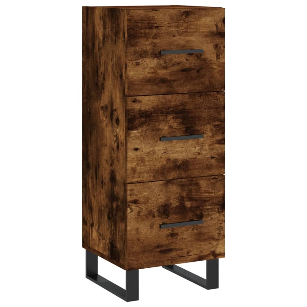 vidaXL Ντουλάπι Καπνιστή Δρυς 34,5 x 34 x 90 εκ. Επεξεργασμένο Ξύλο