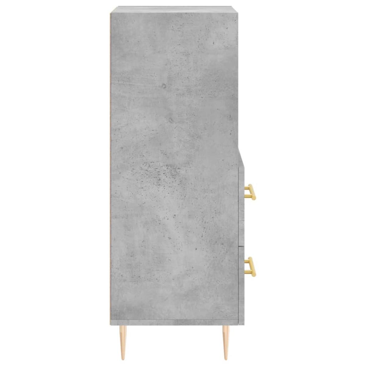 vidaXL Ντουλάπι Γκρι Σκυροδέματος 34,5x34x90 εκ. Επεξεργασμένο Ξύλο