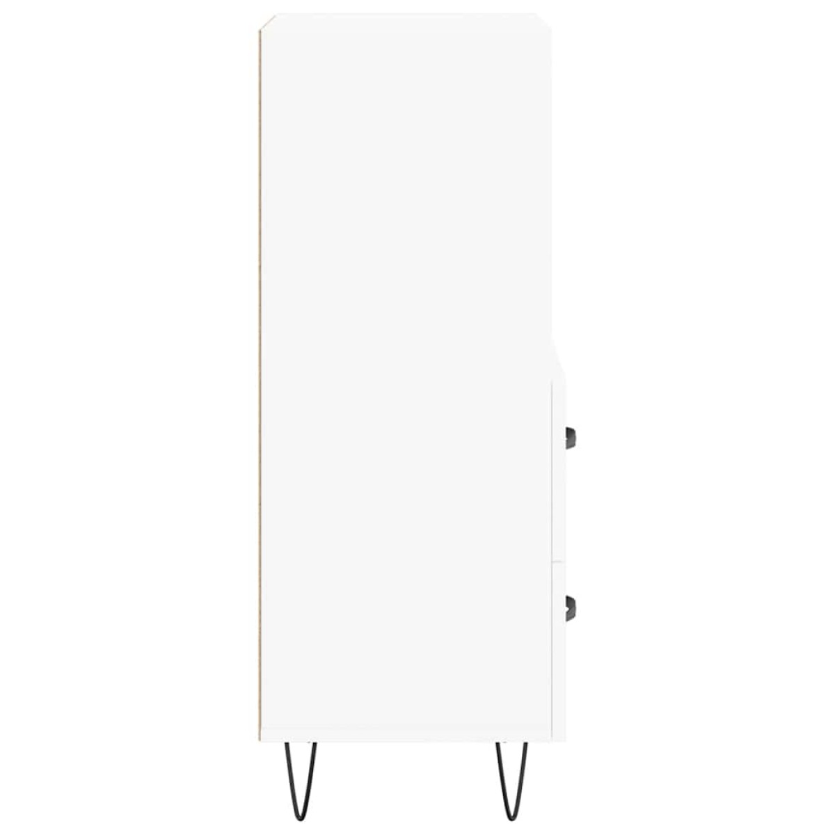 vidaXL Ντουλάπι Λευκό 34,5 x 34 x 90 εκ. από Επεξεργασμένο Ξύλο