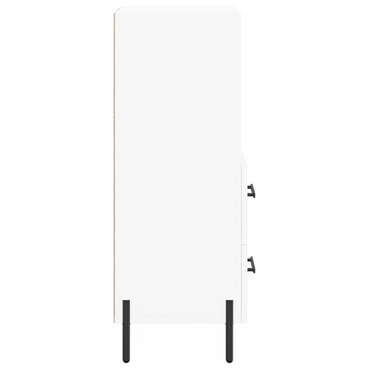 vidaXL Ντουλάπι Λευκό 34,5 x 34 x 90 εκ. από Επεξεργασμένο Ξύλο