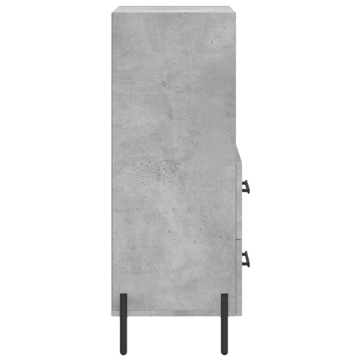 vidaXL Ντουλάπι Γκρι Σκυροδέματος 34,5x34x90 εκ. Επεξεργασμένο Ξύλο