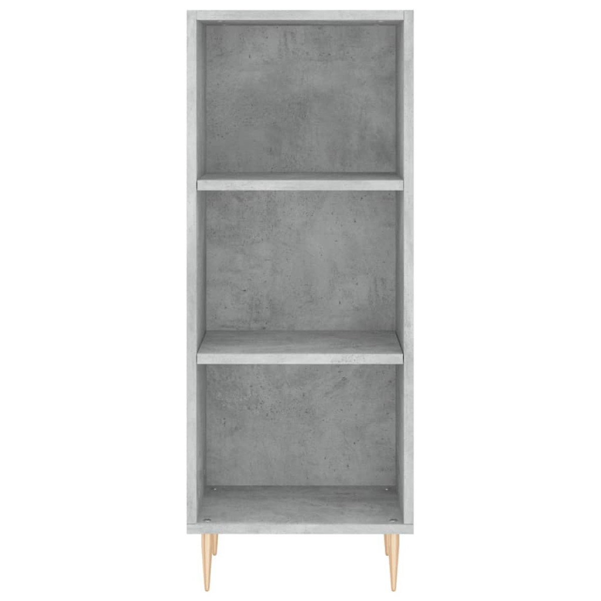 vidaXL Ντουλάπι Γκρι Σκυροδέματος 34,5x32,5x90 εκ. Επεξεργασμένο Ξύλο