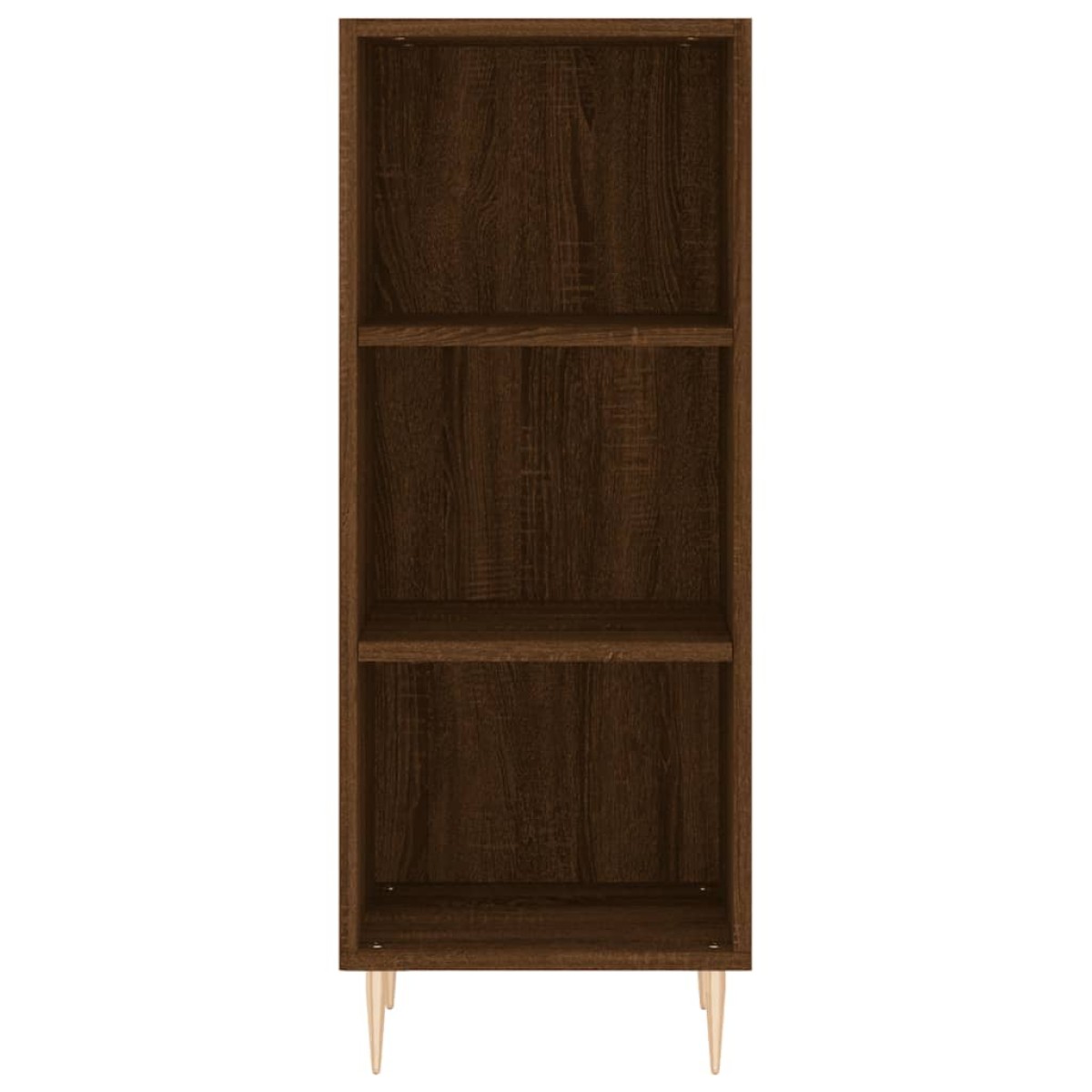 vidaXL Ντουλάπι Καφέ Δρυς 34,5x32,5x90 εκ. Επεξεργασμένο Ξύλο