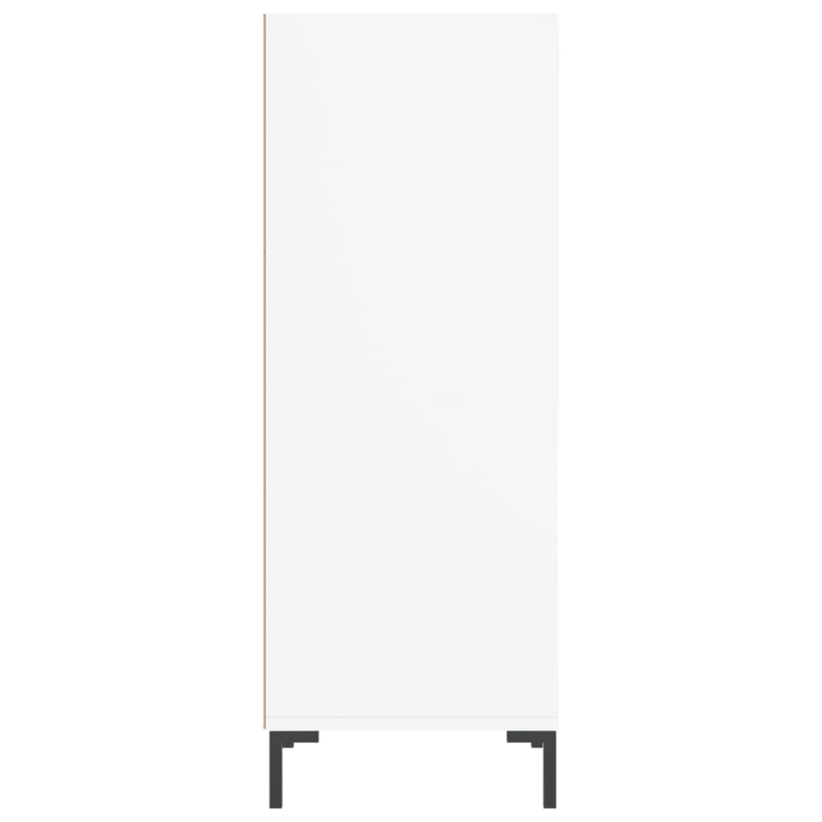 vidaXL Ντουλάπι Λευκό 34,5x32,5x90 εκ. Επεξεργασμένο Ξύλο