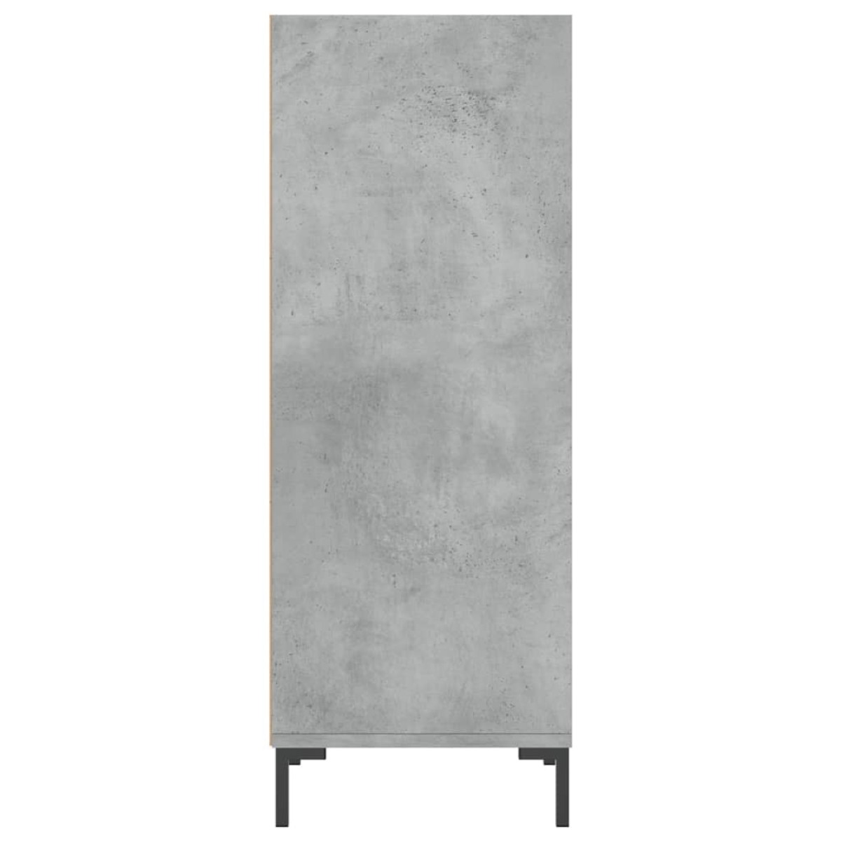 vidaXL Ντουλάπι Γκρι Σκυροδέματος 34,5x32,5x90 εκ. Επεξεργασμένο Ξύλο