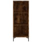 vidaXL Ντουλάπι Καπνιστή Δρυς 34,5 x 32,5 x 90 εκ. από Επεξεργ. Ξύλο