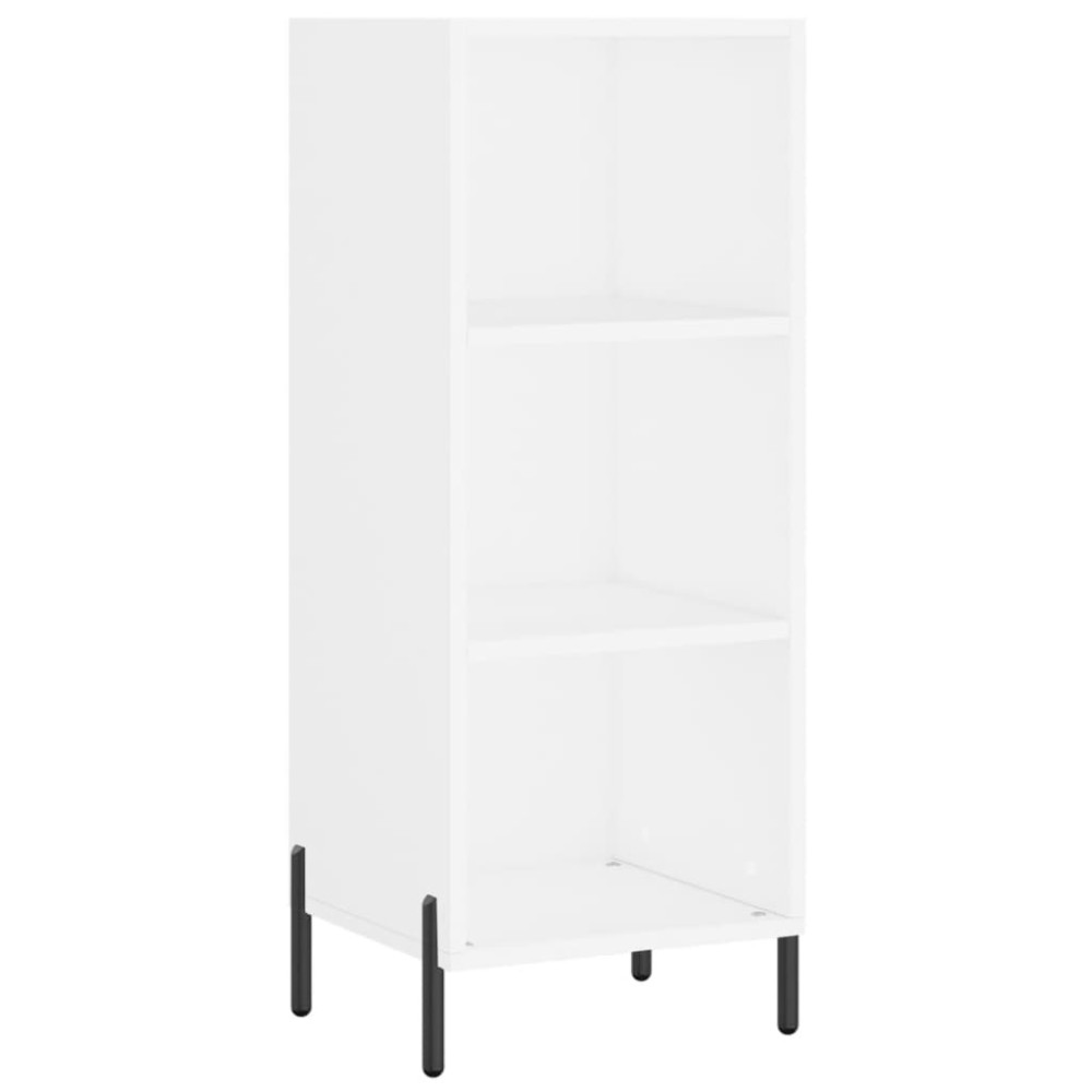 vidaXL Ντουλάπι Λευκό 34,5x32,5x90 εκ. Επεξεργασμένο Ξύλο