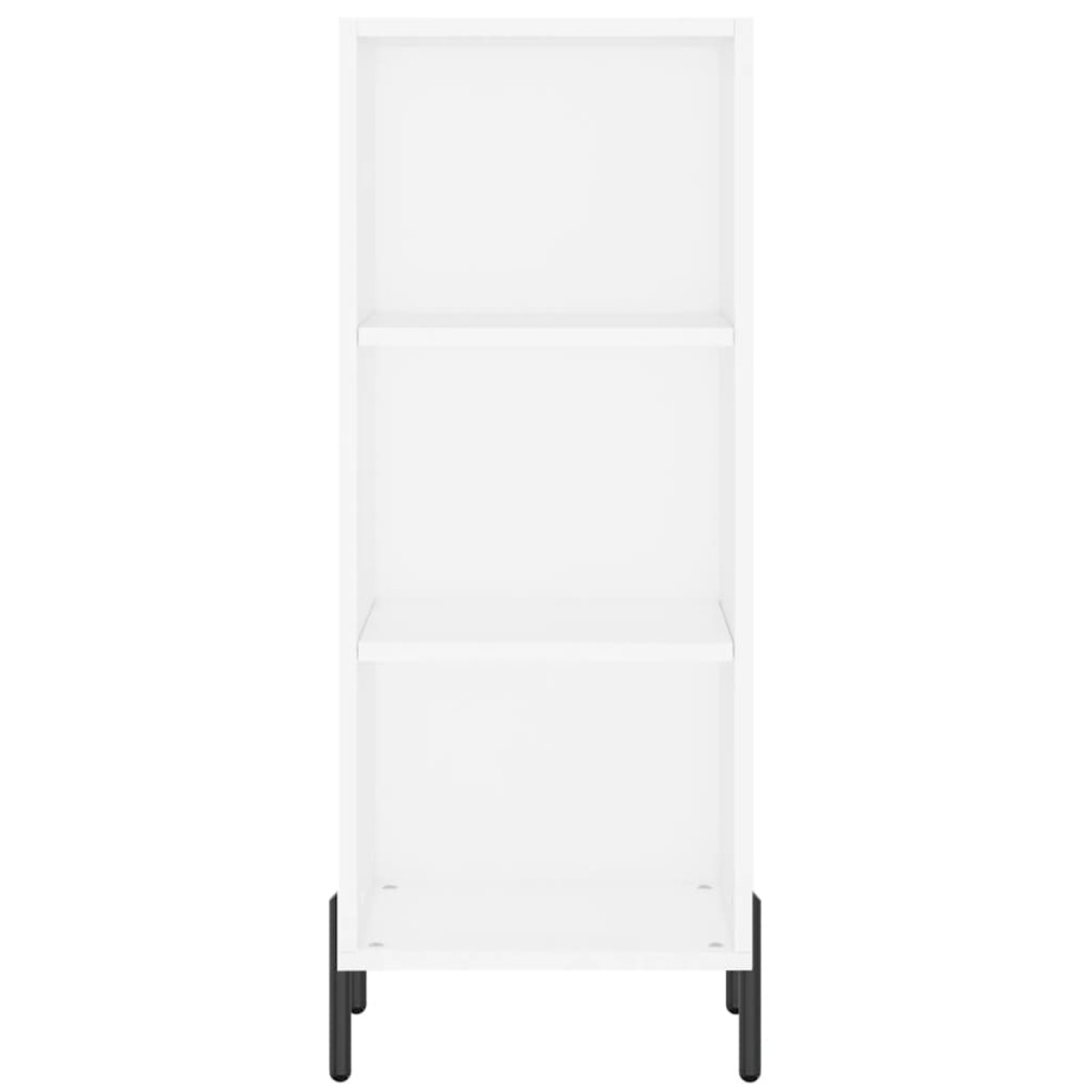 vidaXL Ντουλάπι Λευκό 34,5x32,5x90 εκ. Επεξεργασμένο Ξύλο
