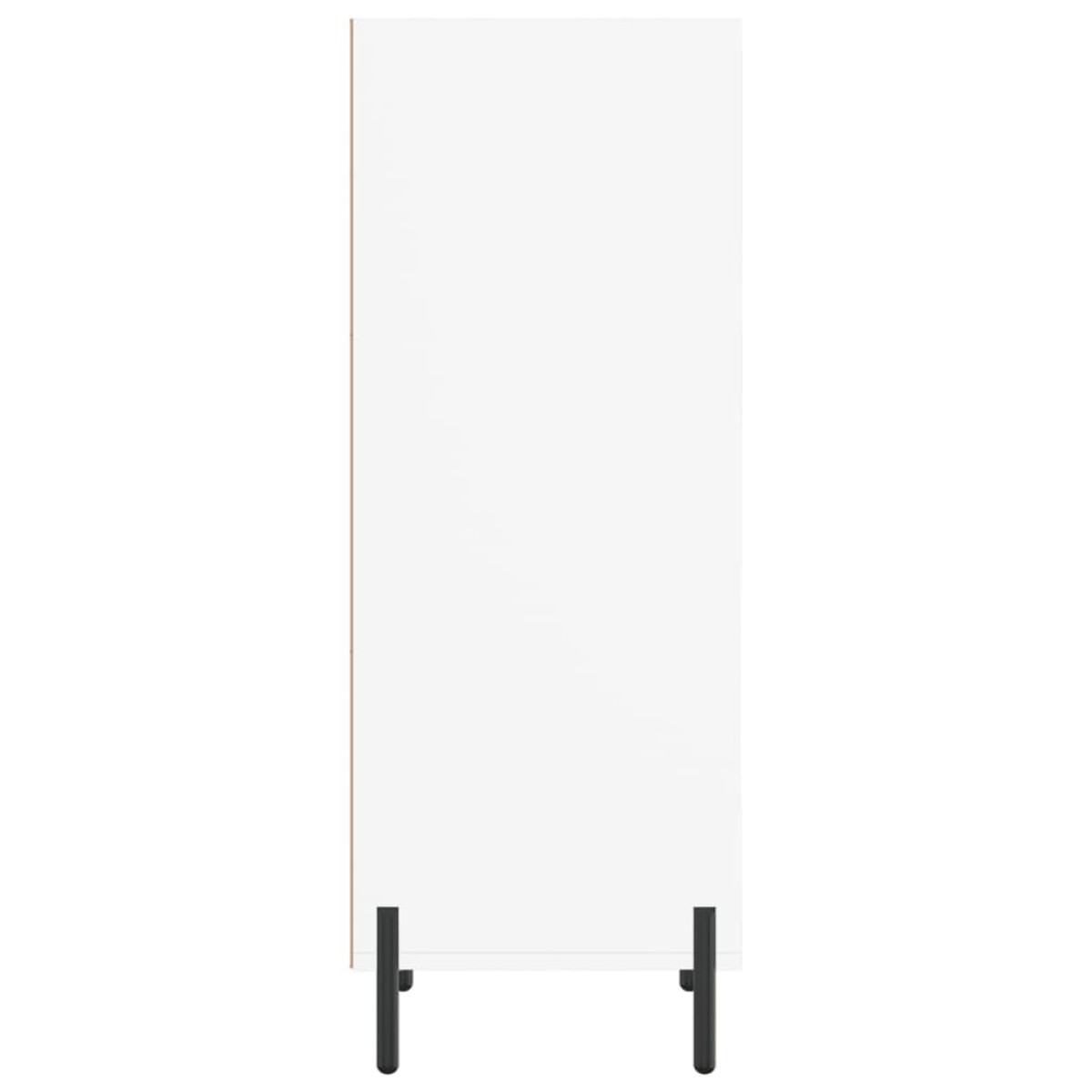 vidaXL Ντουλάπι Λευκό 34,5x32,5x90 εκ. Επεξεργασμένο Ξύλο