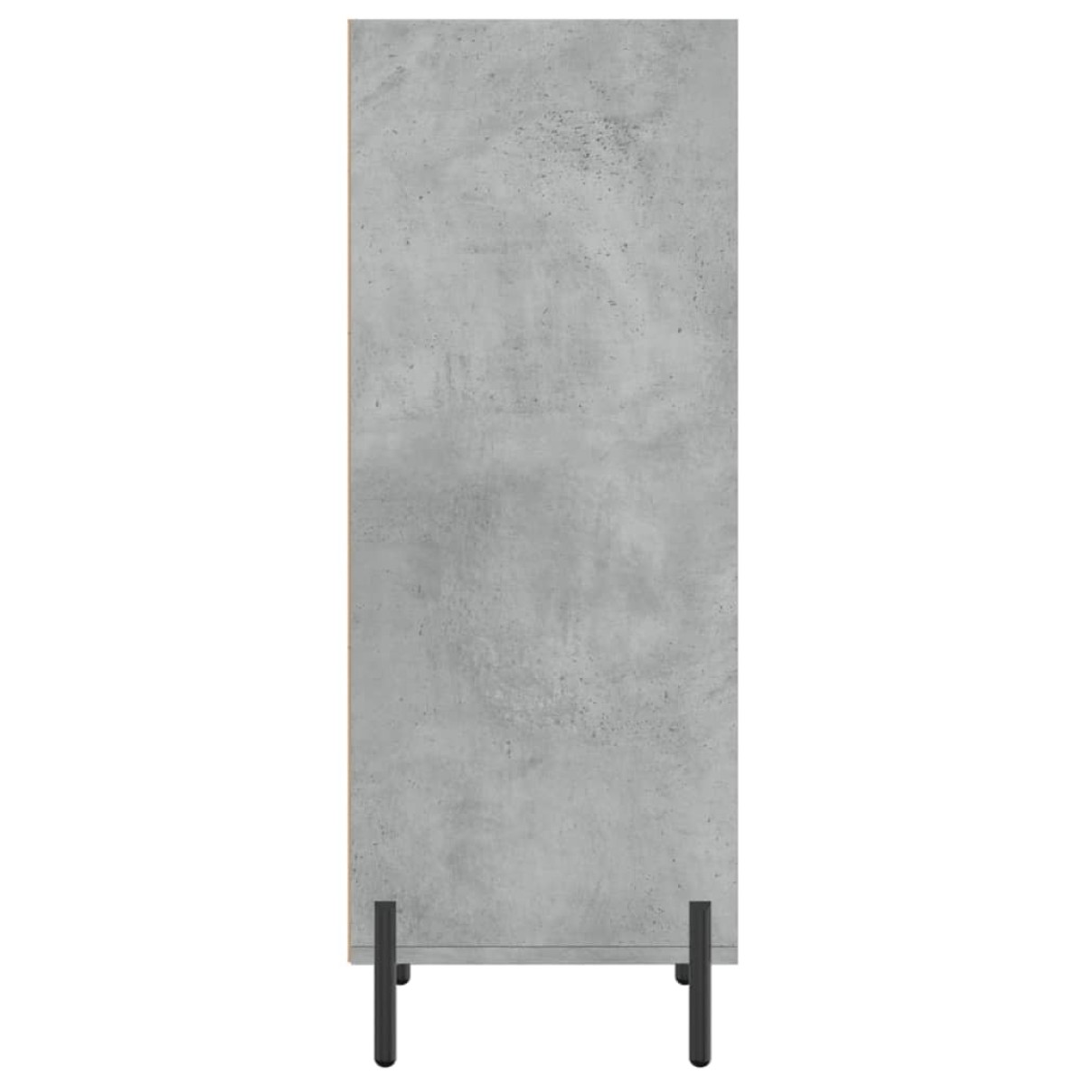 vidaXL Ντουλάπι Γκρι Σκυροδέματος 34,5x32,5x90 εκ. Επεξεργασμένο Ξύλο