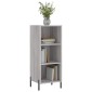vidaXL Ντουλάπι Γκρι sonoma 34,5x32,5x90εκ. από Επεξεργασμένο Ξύλο