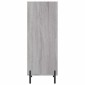 vidaXL Ντουλάπι Γκρι sonoma 34,5x32,5x90εκ. από Επεξεργασμένο Ξύλο