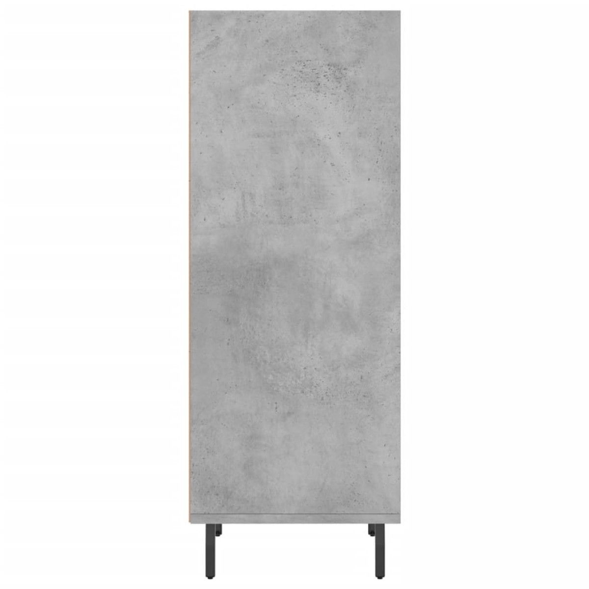 vidaXL Ντουλάπι Γκρι Σκυροδέματος 34,5x32,5x90 εκ. Επεξεργασμένο Ξύλο