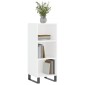 vidaXL Ντουλάπι Λευκό 34,5x32,5x90 εκ. Επεξεργασμένο Ξύλο