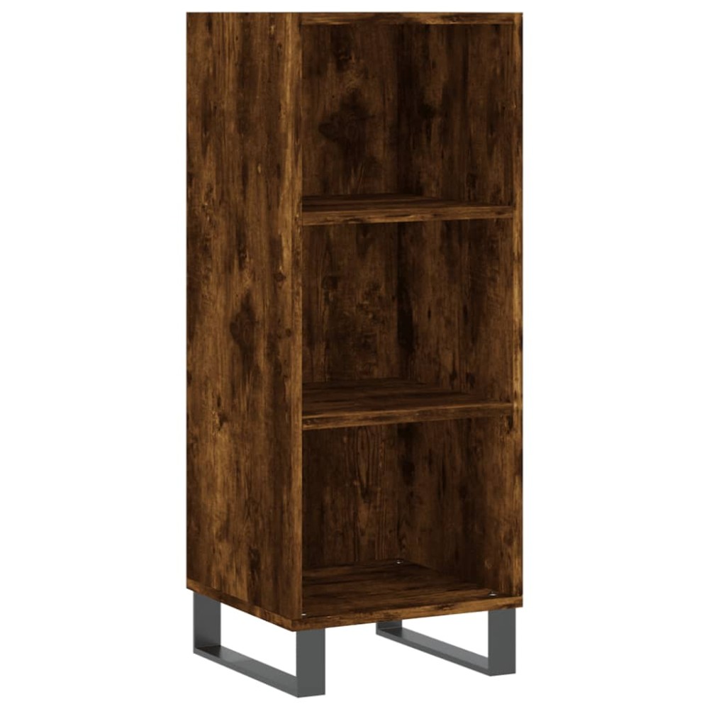 vidaXL Ντουλάπι Καπνιστή Δρυς 34,5 x 32,5 x 90 εκ. από Επεξεργ. Ξύλο