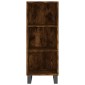 vidaXL Ντουλάπι Καπνιστή Δρυς 34,5 x 32,5 x 90 εκ. από Επεξεργ. Ξύλο
