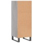 vidaXL Ντουλάπι Γκρι sonoma 34,5x32,5x90εκ. από Επεξεργασμένο Ξύλο