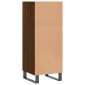 vidaXL Ντουλάπι Καφέ Δρυς 34,5x32,5x90 εκ. Επεξεργασμένο Ξύλο