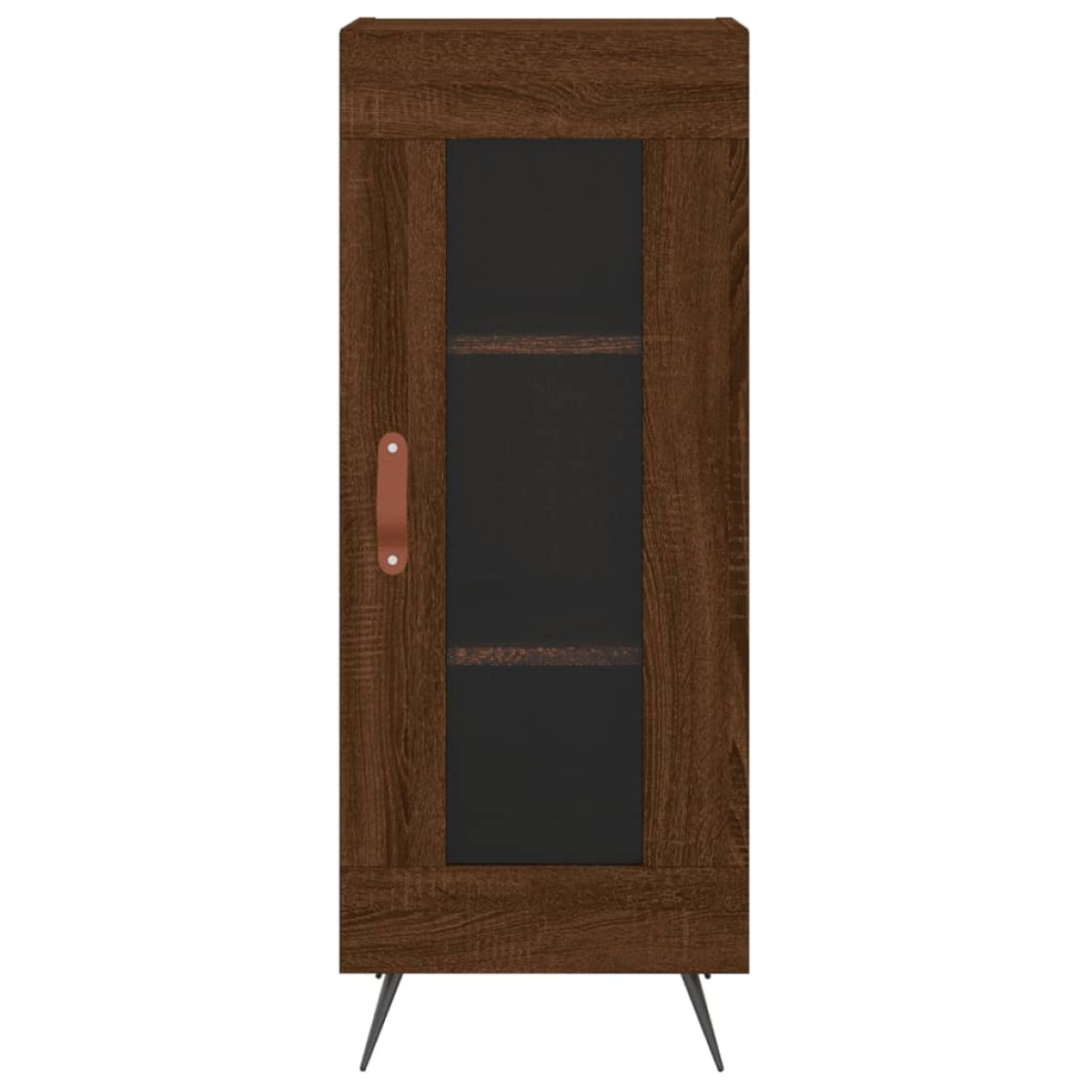vidaXL Ντουλάπι Καφέ Δρυς 34,5 x 34 x 90 εκ. Επεξεργασμένο Ξύλο