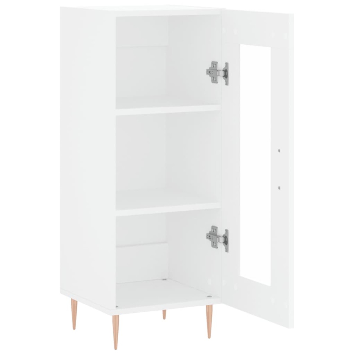 vidaXL Ντουλάπι Λευκό 34,5 x 34 x 90 εκ. από Επεξεργασμένο Ξύλο
