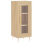 vidaXL Ντουλάπι Sonoma Δρυς 34,5x34x90 εκ. από Επεξεργασμένο Ξύλο