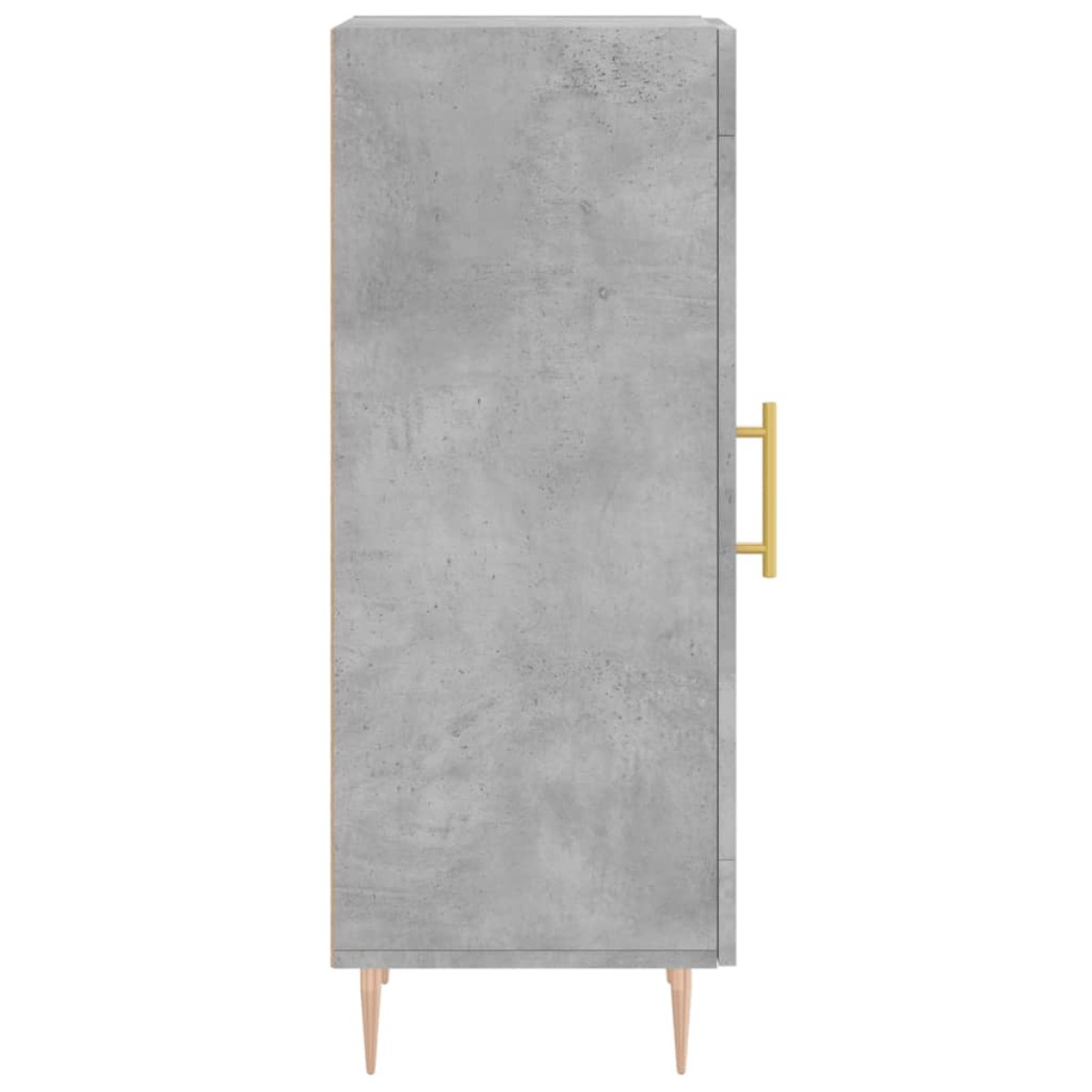 vidaXL Ντουλάπι Γκρι Σκυροδέματος 34,5x34x90 εκ. Επεξεργασμένο Ξύλο