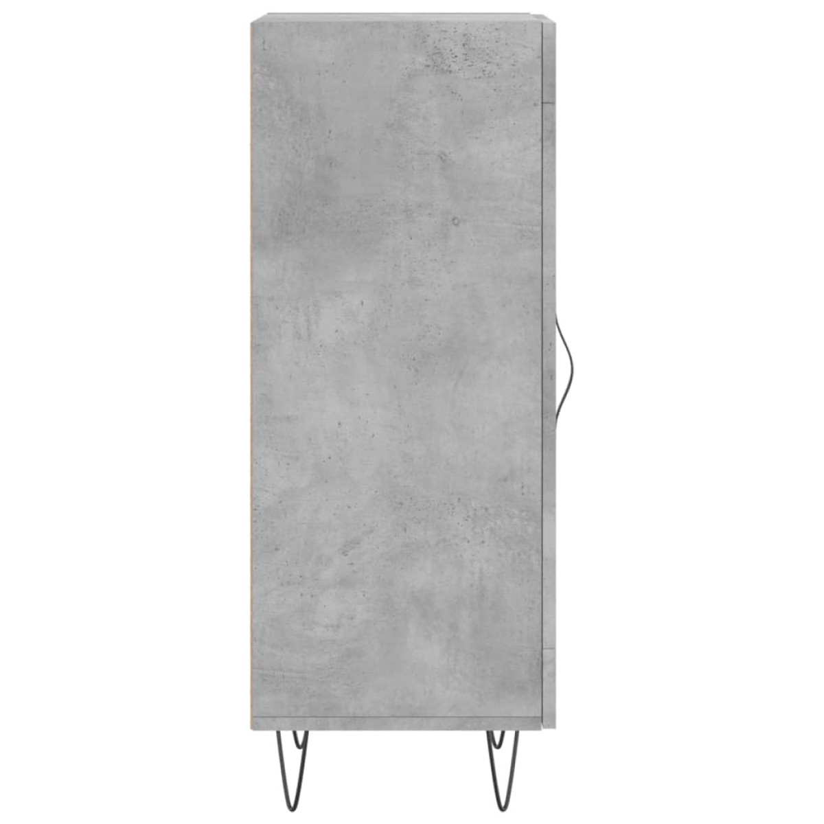 vidaXL Ντουλάπι Γκρι Σκυροδέματος 34,5x34x90 εκ. Επεξεργασμένο Ξύλο