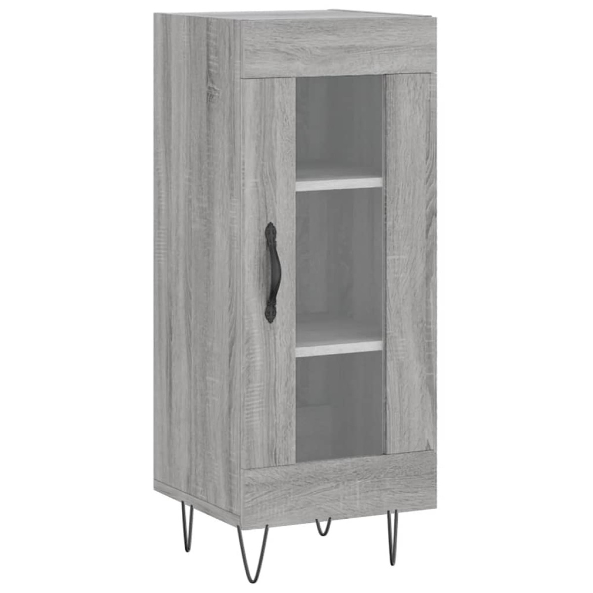 vidaXL Ντουλάπι Γκρι Sonoma 34,5x34x90 εκ. από Επεξεργασμένο Ξύλο