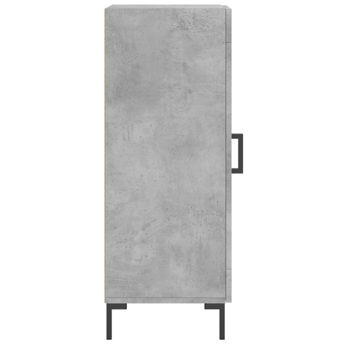 vidaXL Ντουλάπι Γκρι Σκυροδέματος 34,5x34x90 εκ. Επεξεργασμένο Ξύλο