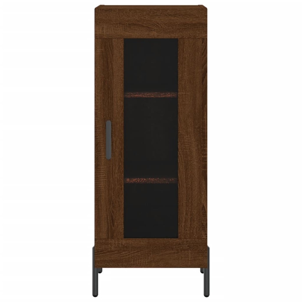 vidaXL Ντουλάπι Καφέ Δρυς 34,5 x 34 x 90 εκ. Επεξεργασμένο Ξύλο