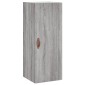 vidaXL Ντουλάπι Τοίχου Γκρι Sonoma 34,5 x 34 x 90 εκ.