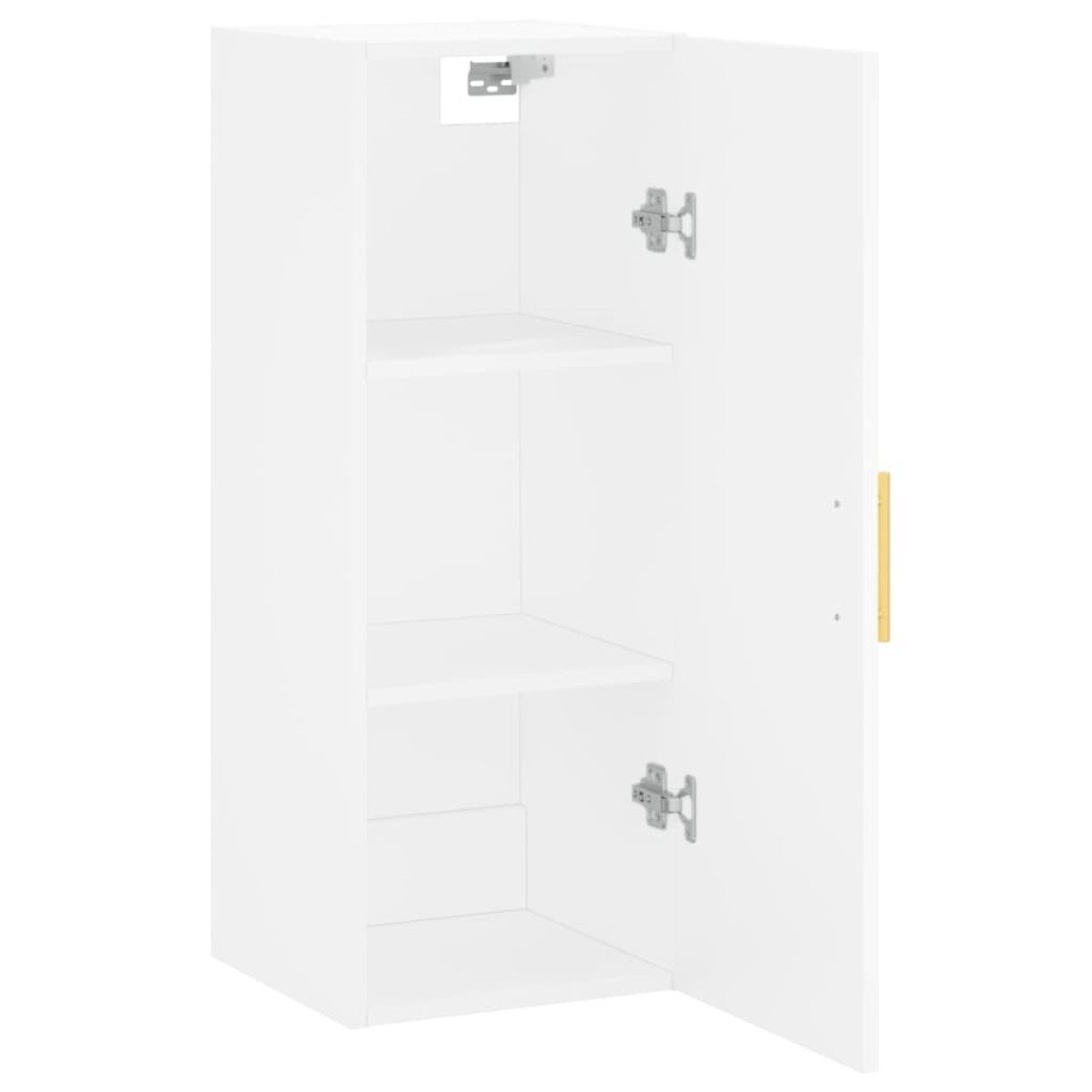 vidaXL Ντουλάπι Τοίχου Λευκό 34,5 x 34 x 90 εκ.