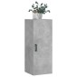 vidaXL Ντουλάπι Τοίχου Γκρι Σκυροδέματος 34,5 x 34 x 90 εκ.