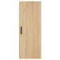 vidaXL Ντουλάπι Τοίχου Sonoma Δρυς 34,5 x 34 x 90 εκ.