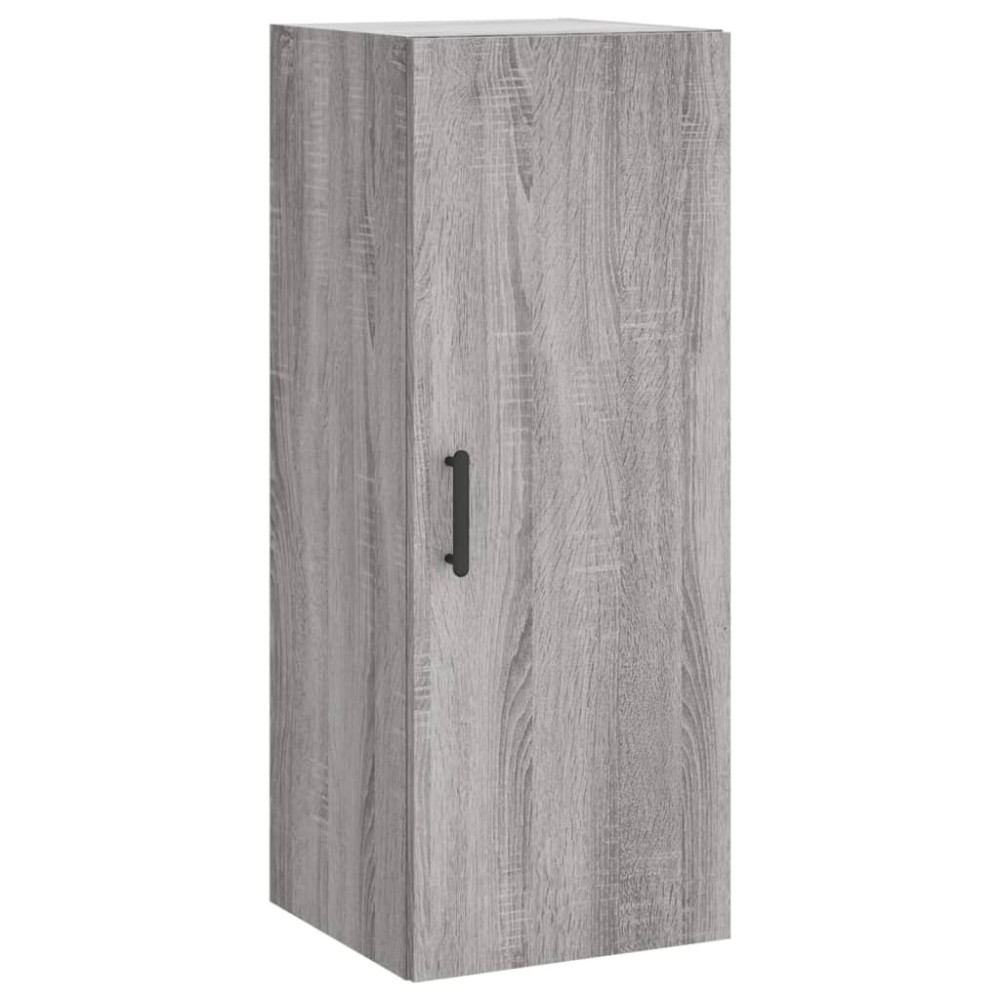 vidaXL Ντουλάπι Τοίχου Γκρι Sonoma 34,5 x 34 x 90 εκ.