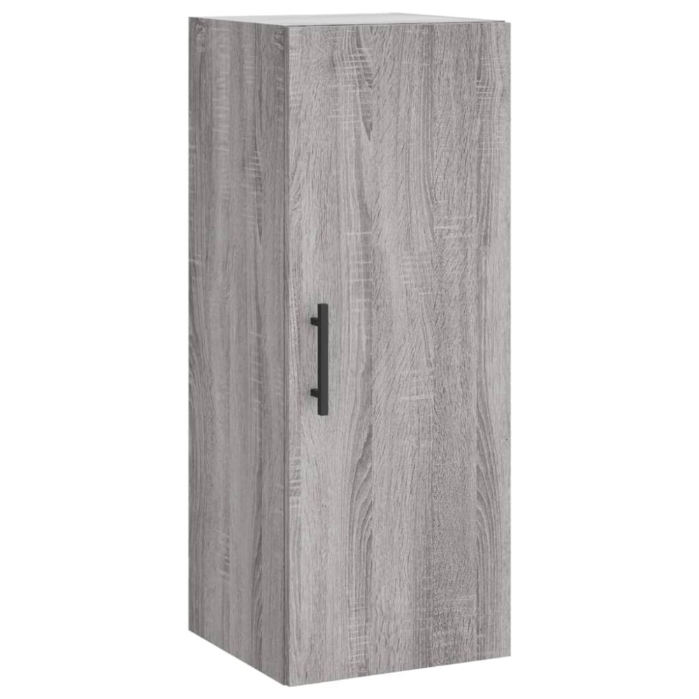 vidaXL Ντουλάπι Τοίχου Γκρι Sonoma 34,5 x 34 x 90 εκ.