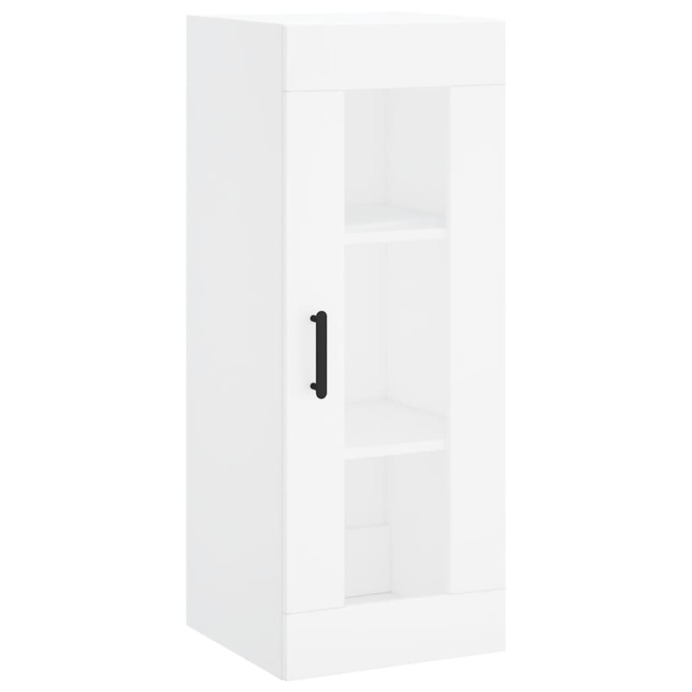 vidaXL Ντουλάπι Τοίχου Λευκό 34,5 x 34 x 90 εκ.