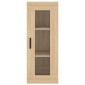 vidaXL Ντουλάπι Τοίχου Sonoma Δρυς 34,5 x 34 x 90 εκ.