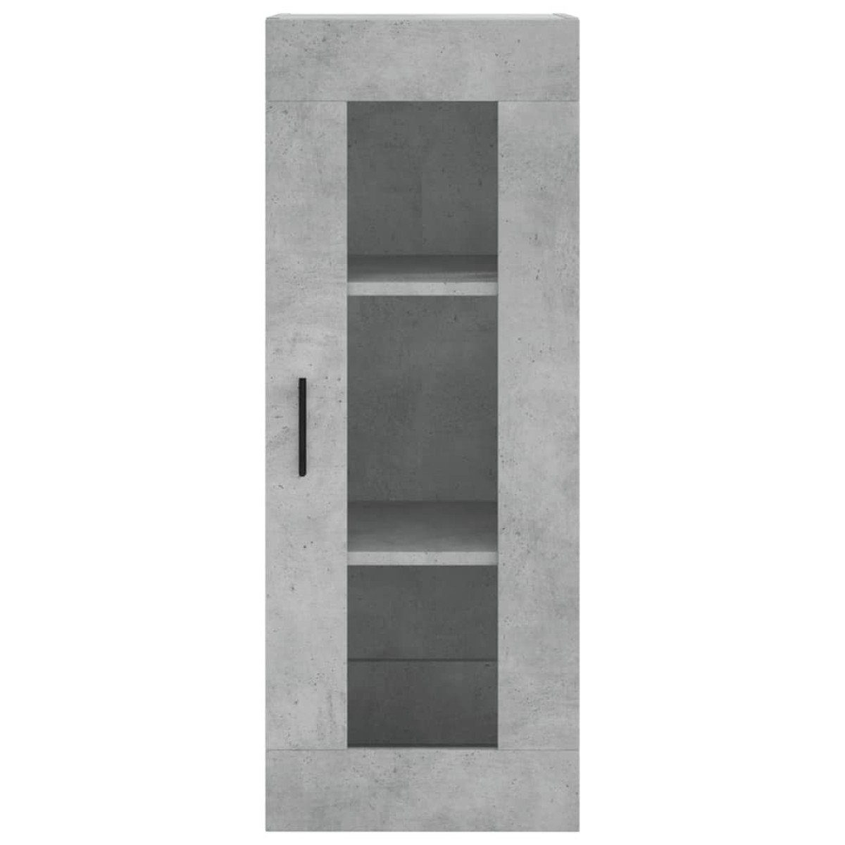 vidaXL Ντουλάπι Τοίχου Γκρι Σκυροδέματος 34,5 x 34 x 90 εκ.