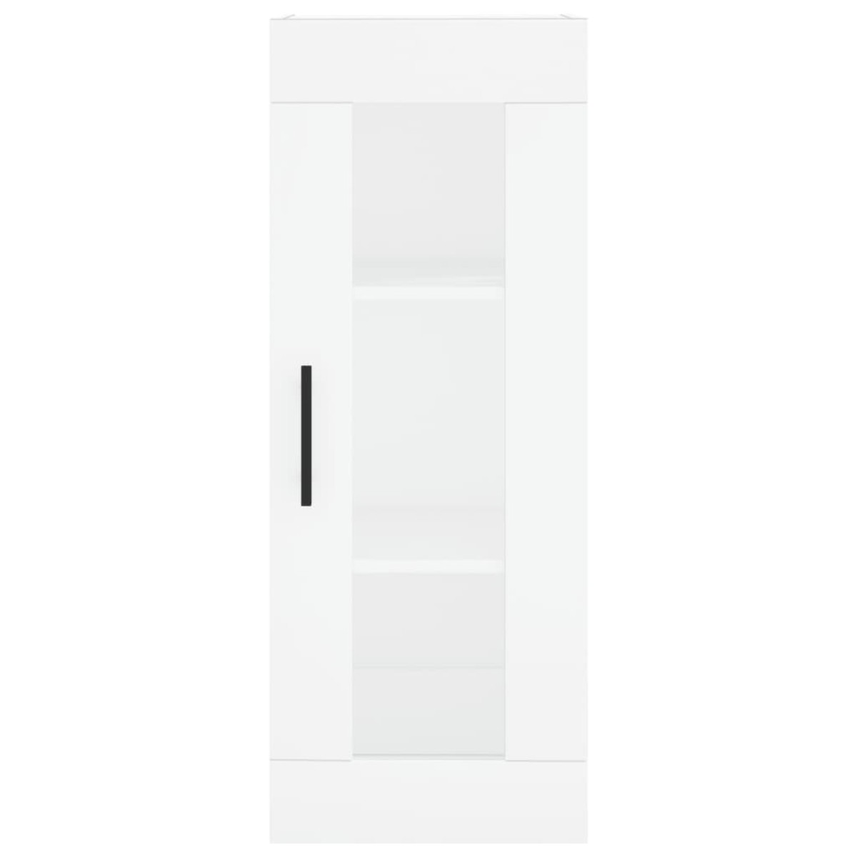 vidaXL Ντουλάπι Τοίχου Λευκό 34,5 x 34 x 90 εκ.
