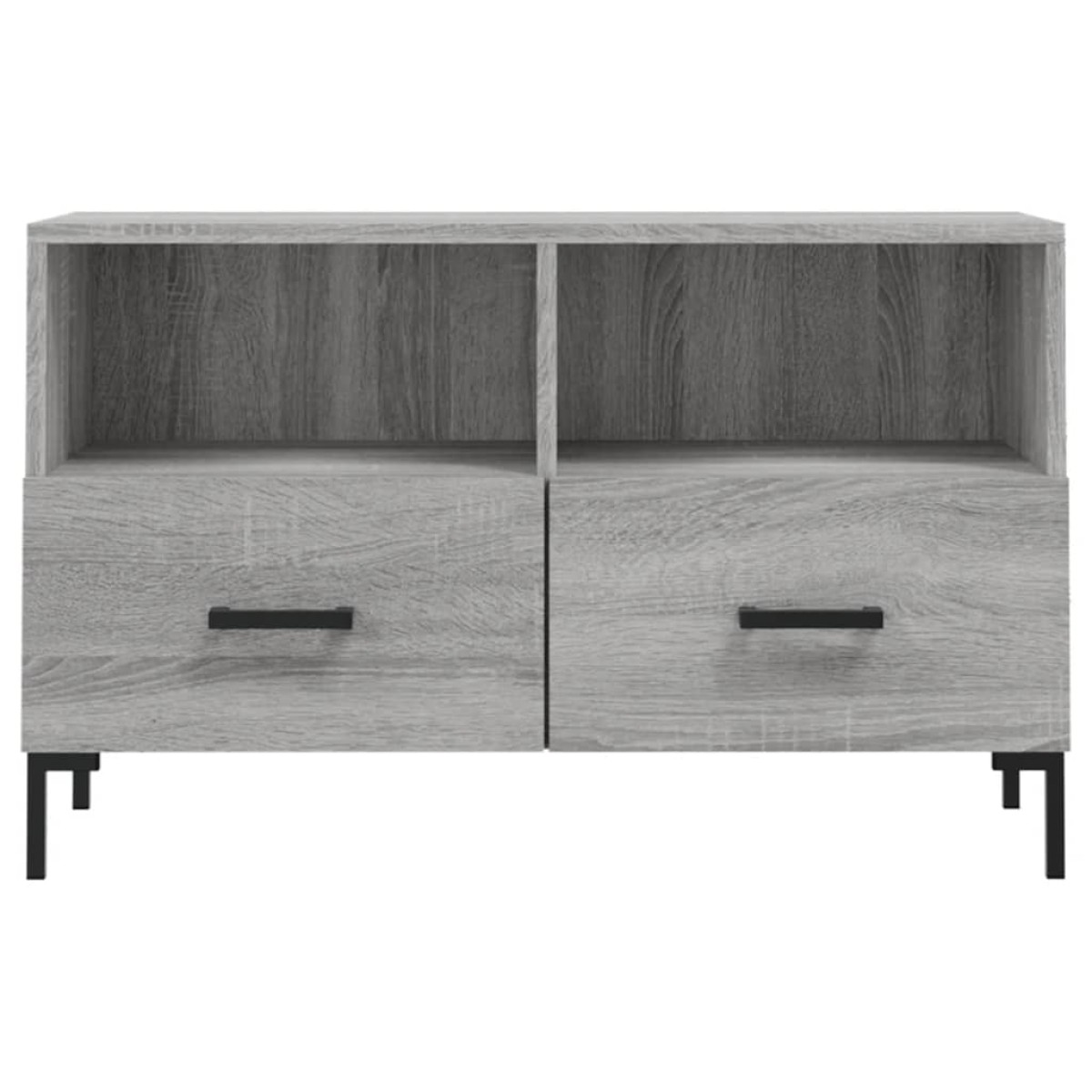 vidaXL Έπιπλο Τηλεόρασης Γκρι Sonoma 80x36x50 εκ. από Επεξεργ. Ξύλο