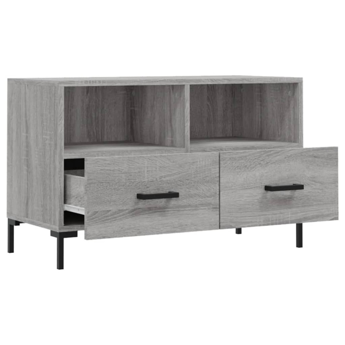 vidaXL Έπιπλο Τηλεόρασης Γκρι Sonoma 80x36x50 εκ. από Επεξεργ. Ξύλο
