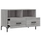 vidaXL Έπιπλο Τηλεόρασης Γκρι Sonoma 80x36x50 εκ. από Επεξεργ. Ξύλο