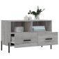 vidaXL Έπιπλο Τηλεόρασης Γκρι Sonoma 80x36x50 εκ. από Επεξεργ. Ξύλο