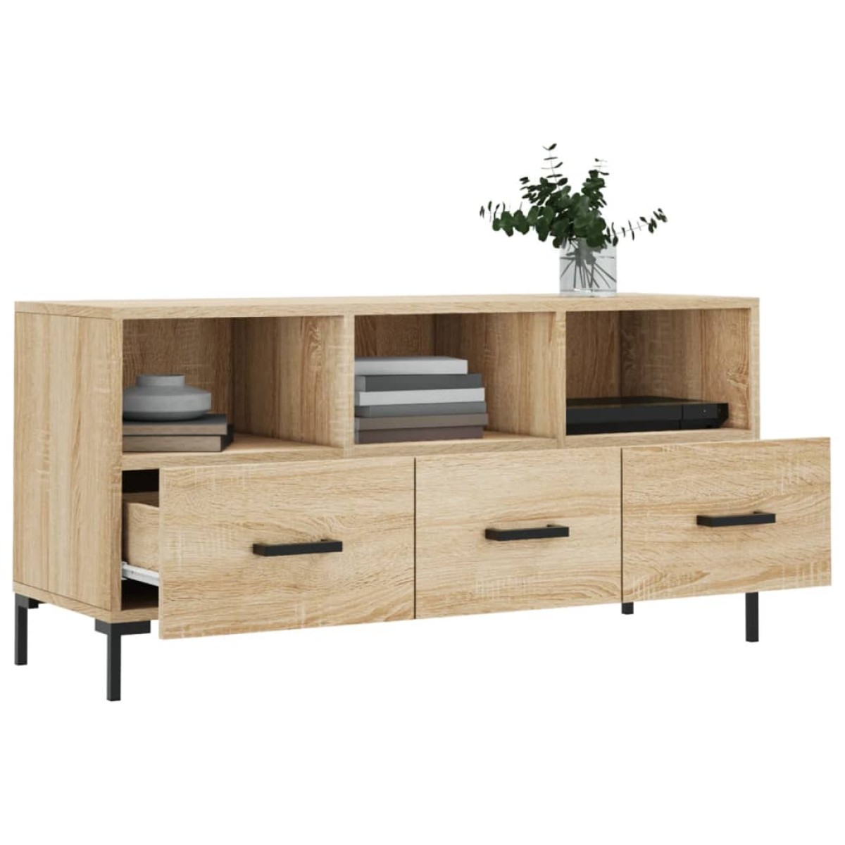 vidaXL Έπιπλο Τηλεόρασης Sonoma Δρυς 102 x 36 x 50 εκ. Επεξεργ. Ξύλο