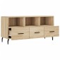 vidaXL Έπιπλο Τηλεόρασης Sonoma Δρυς 102 x 36 x 50 εκ. Επεξεργ. Ξύλο