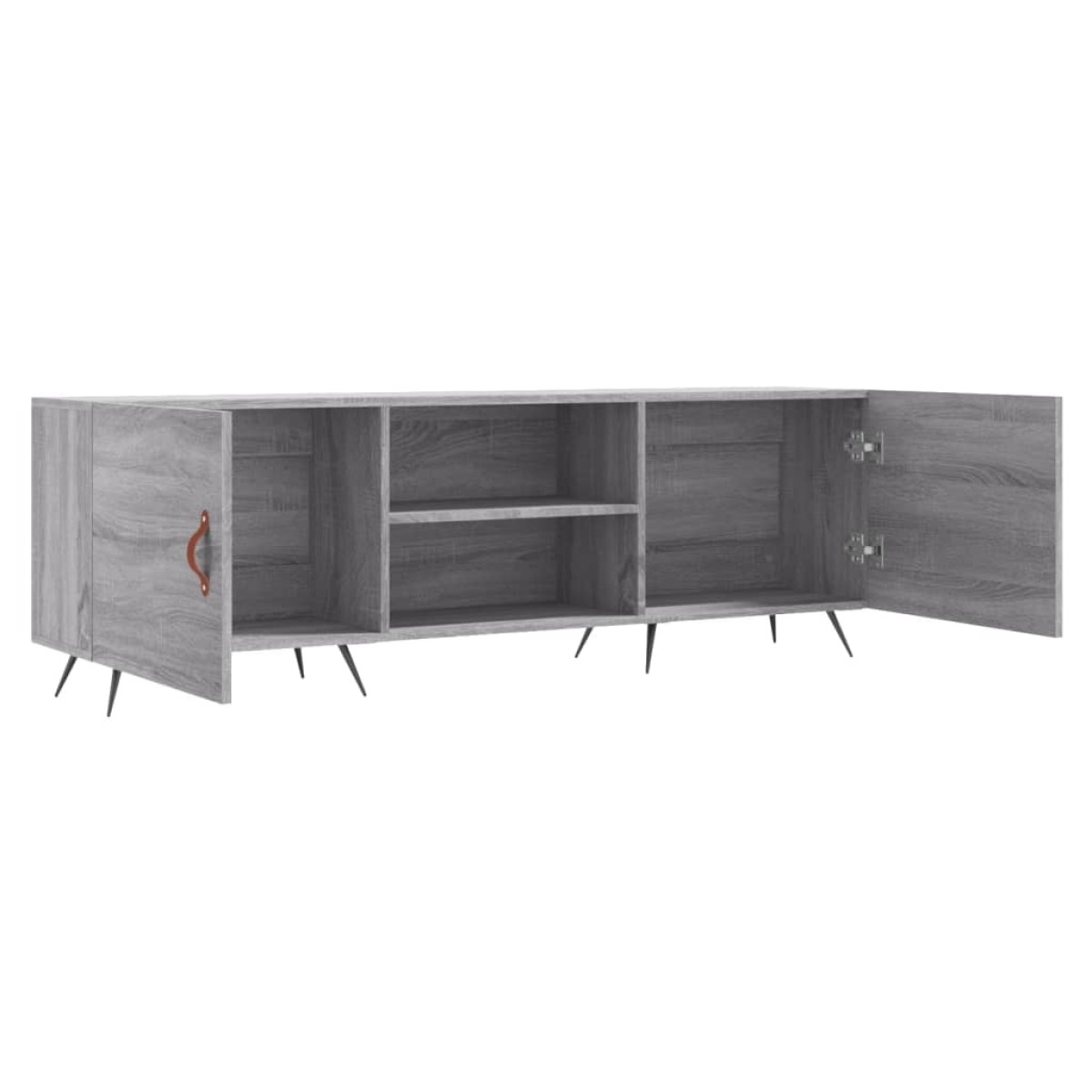 vidaXL Έπιπλο Τηλεόρασης Γκρι Sonoma 150x30x50 εκ. από Επεξεργ. Ξύλο