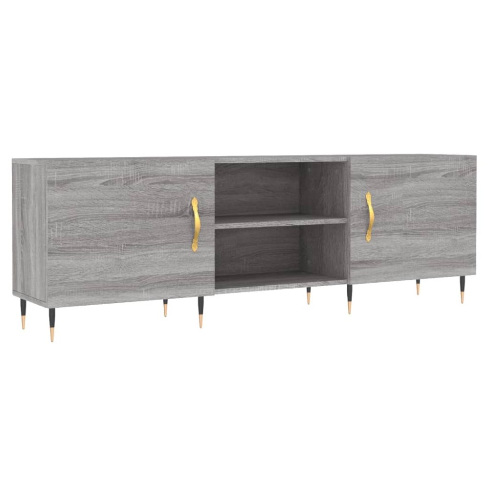 vidaXL Έπιπλο Τηλεόρασης Γκρι Sonoma 150x30x50 εκ. από Επεξεργ. Ξύλο