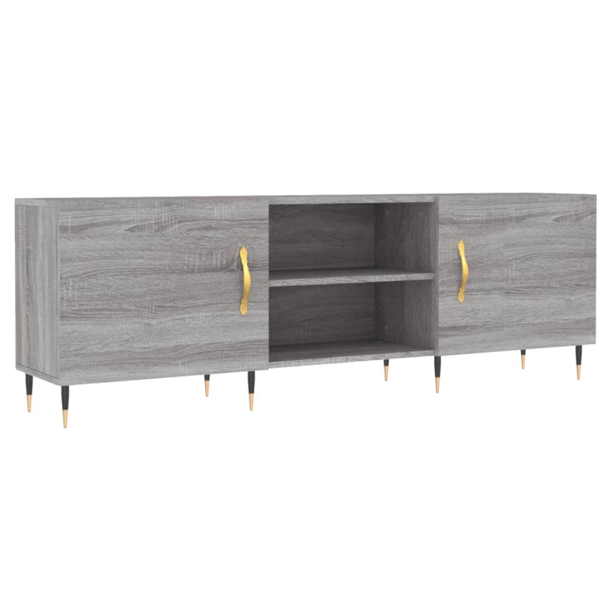 vidaXL Έπιπλο Τηλεόρασης Γκρι Sonoma 150x30x50 εκ. από Επεξεργ. Ξύλο