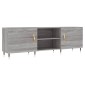 vidaXL Έπιπλο Τηλεόρασης Γκρι Sonoma 150x30x50 εκ. από Επεξεργ. Ξύλο